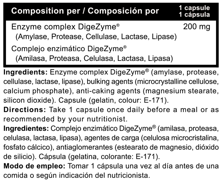 Información nutricional