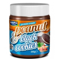 PEANUT & BLACK COOKIES Protein Cream Life Pro - 250G