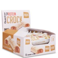 PROTEIN CROCK Choco Blanco Quamtrax - 30 gr (Caja 12ud)