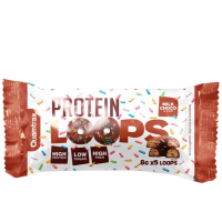 PROTEIN LOOPS MILK CHOCO Quamtrax - 40 gr (Caja 10ud)