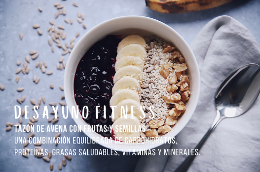 Tazón de Avena con Frutas y Semillas